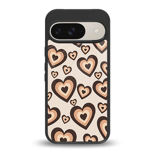 Sweetheart Cocoa back phone cover | glass case for google pixel 9