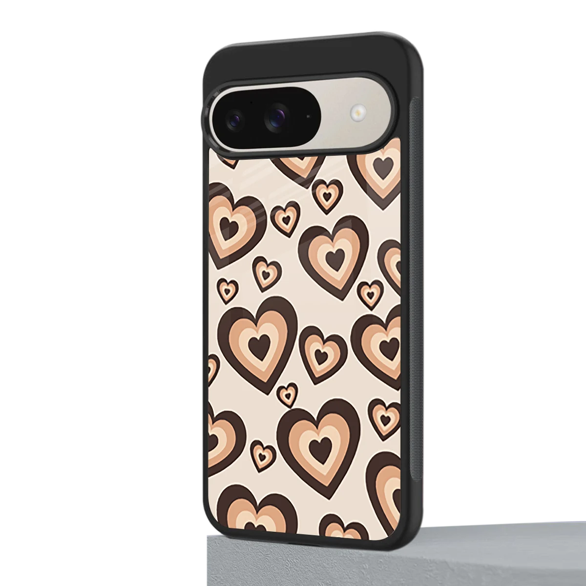 Sweetheart Cocoa google pixel 9 mobile cover | shockproof glass phone case