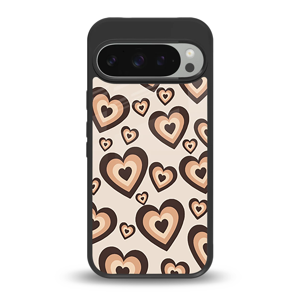Sweetheart Cocoa back phone cover | glass case for google pixel 9 pro