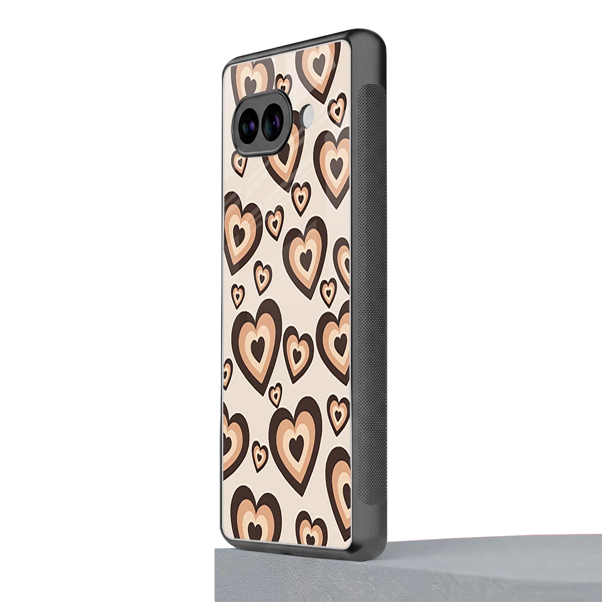 Sweetheart Cocoa google pixel 9a mobile cover | shockproof glass phone case