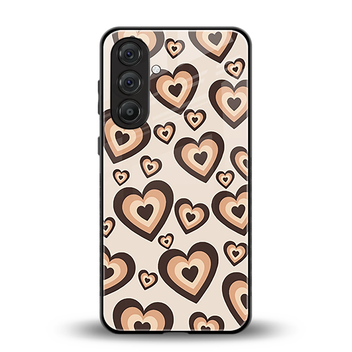 Sweetheart Cocoa back phone cover | glass case for samsung galaxy a55 5g