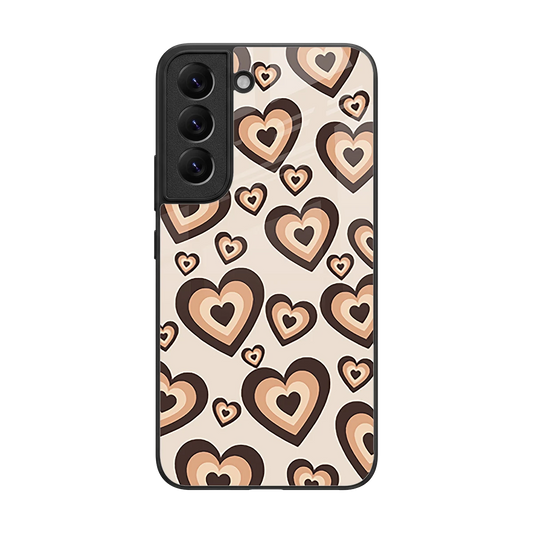 Sweetheart Cocoa back phone cover | glass case for samsung galaxy s22