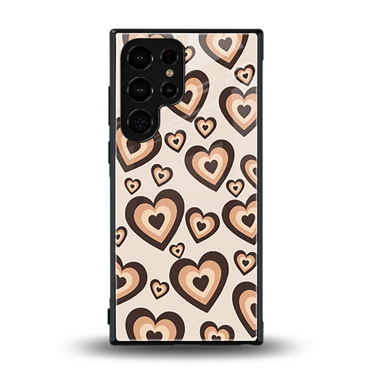 Sweetheart Cocoa back phone cover | glass case for samsung galaxy s23 ultra