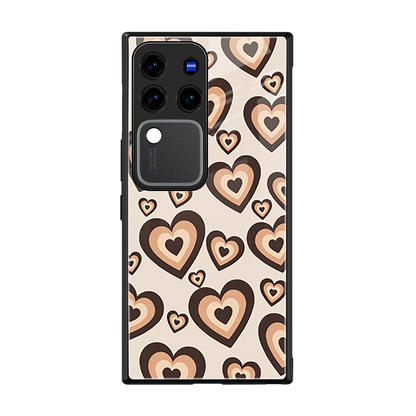 Sweetheart Cocoa back phone cover | glass case forvivo v30 pro