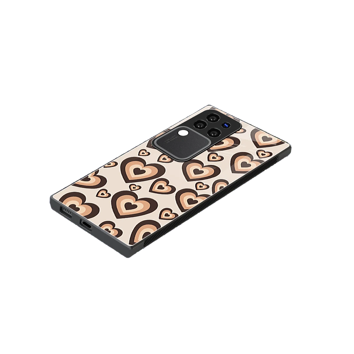 Sweetheart Cocoa stylish phone case forvivo v30 pro | glossy glass and slim fit