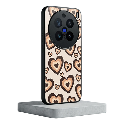 Sweetheart Cocoa vivo x200 pro mobile cover | shockproof glass phone case