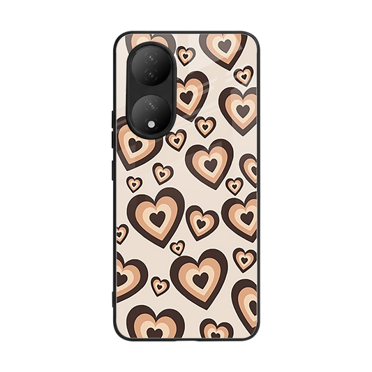 Sweetheart Cocoa back phone cover | glass case for Vivo-y100