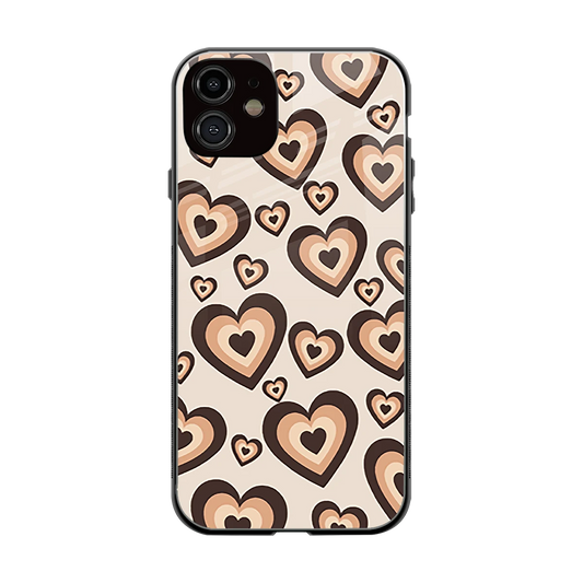 Sweetheart Cocoa back phone cover | glass case for iphone 12