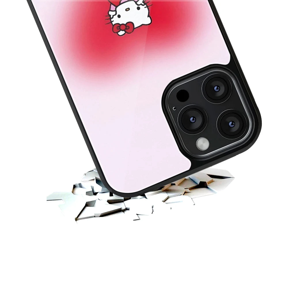 Durable Glass Back Mobile Case for iPhone, Samsung, OnePlus, Google Pixel, Redmi, Vivo, Oppo
