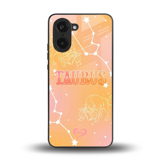 Taurus Aura back phone cover | glass case for oneplus nord ce5 5g
