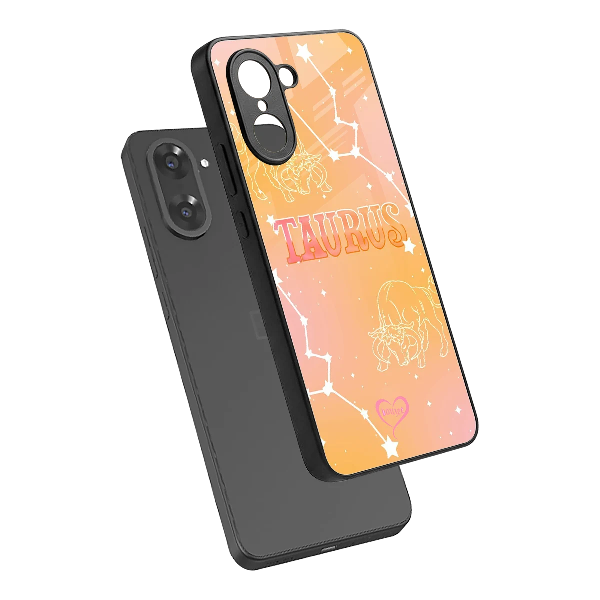 Taurus Aura sleek oneplus nord ce5 5g cover with tempered glass back and TPU edges