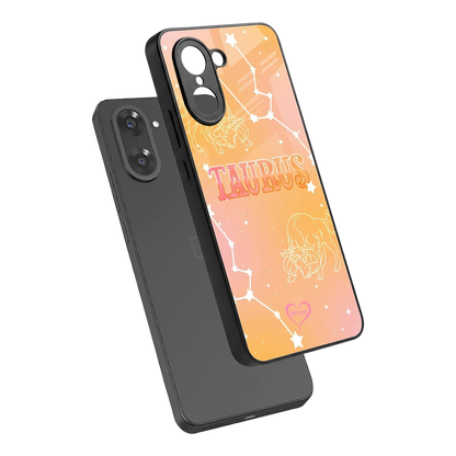 Taurus Aura sleek oneplus nord ce5 5g cover with tempered glass back and TPU edges