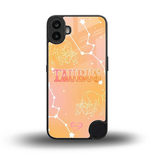 Taurus Aura back phone cover | glass case for cmf nothing phone 1