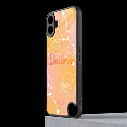 Taurus Aura cmf nothing phone 1 mobile cover | shockproof glass phone case