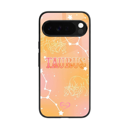 Taurus Aura back phone cover | glass case for google pixel 10 pro xl