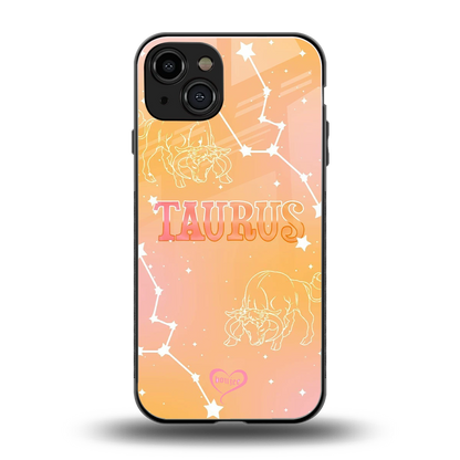 Taurus Aura back phone cover | glass case for iphone 15