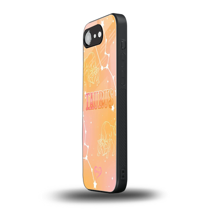 Taurus Aura iphone 17e mobile cover | shockproof glass phone case