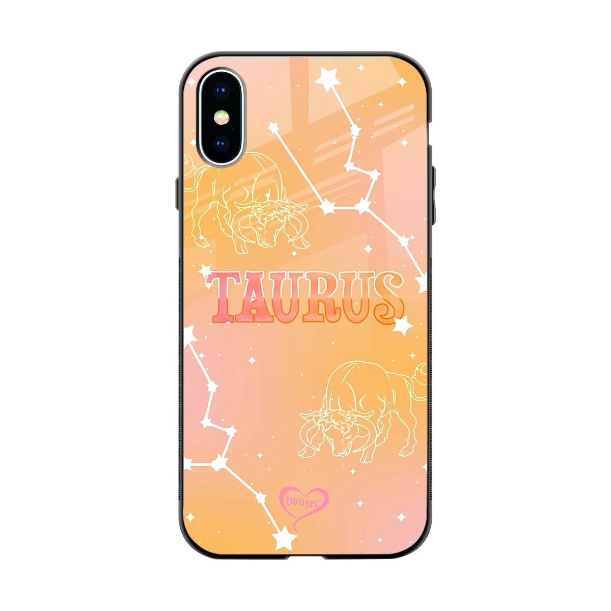 Taurus Aura back phone cover | glass case for iphone xs