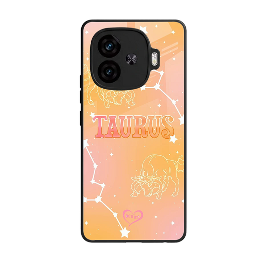 Taurus Aura back phone cover | glass case for iqoo neo 10r 5g