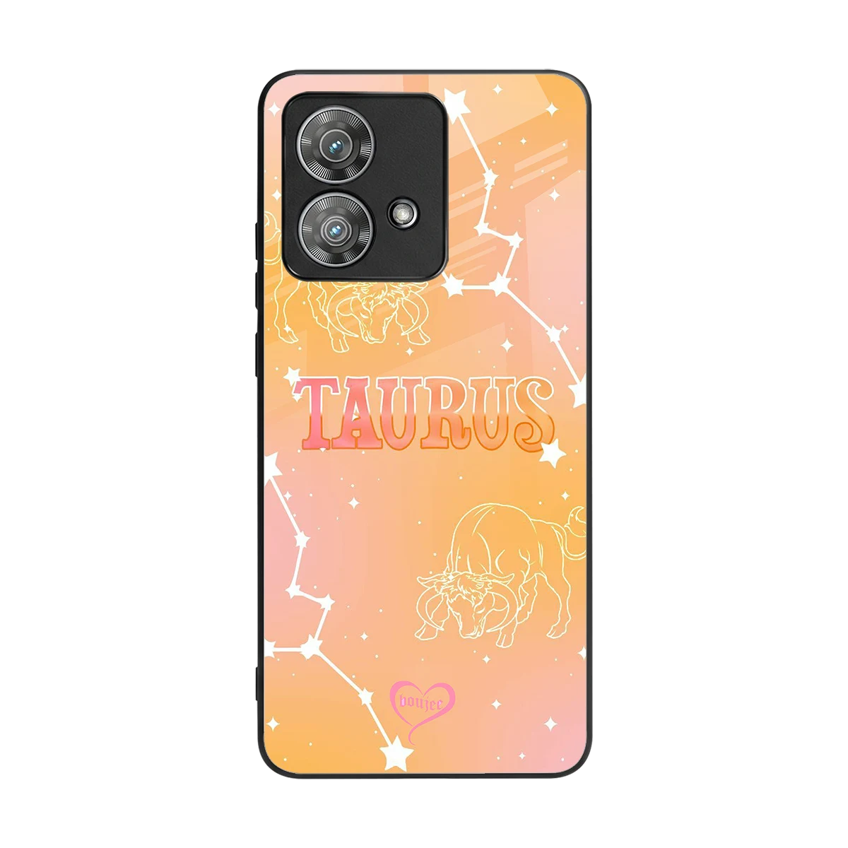Taurus Aura back phone cover | glass case for motorola edge 40 neo 5g