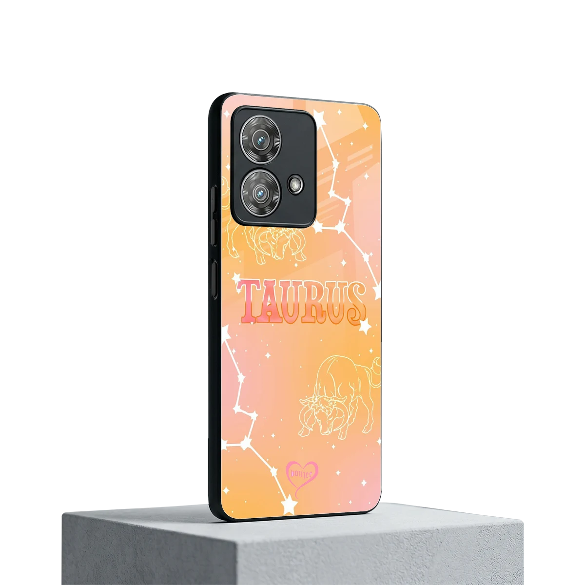 Taurus Aura motorola edge 40 neo 5g mobile cover | shockproof glass phone case