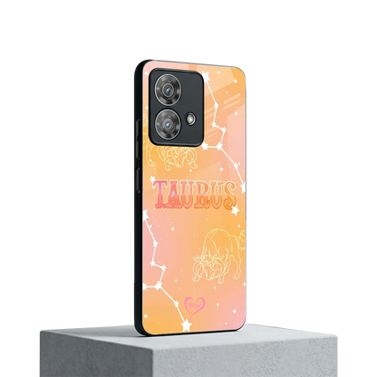 Taurus Aura motorola edge 40 neo 5g mobile cover | shockproof glass phone case