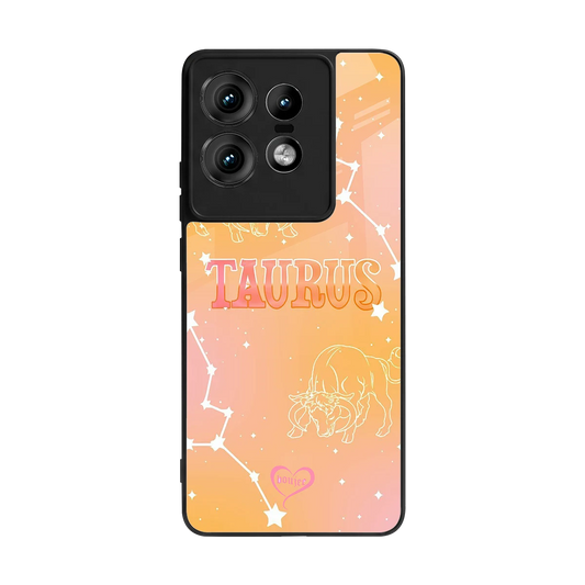 Taurus Aura back phone cover | glass case for motorola edge 50 pro