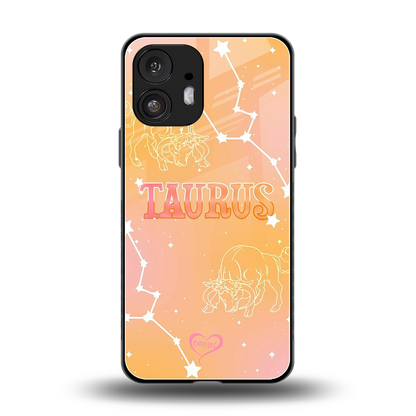 Taurus Aura back phone cover | glass case for nothing phone 2