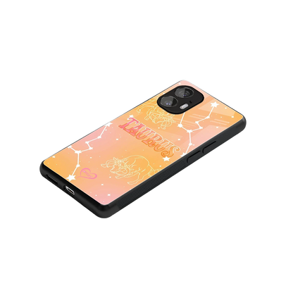 Taurus Aura stylish phone case for nothing phone 2 | glossy glass and slim fit