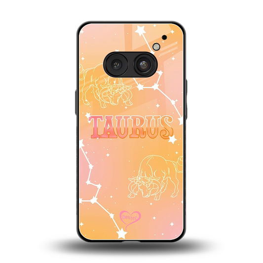 Taurus Aura back phone cover | glass case for nothing phone 2a plus
