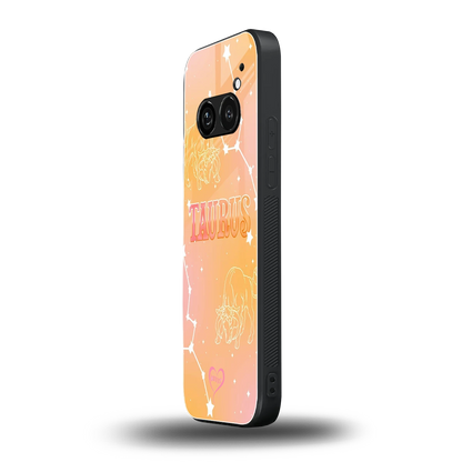 Taurus Aura nothing phone 2a mobile cover | shockproof glass phone case