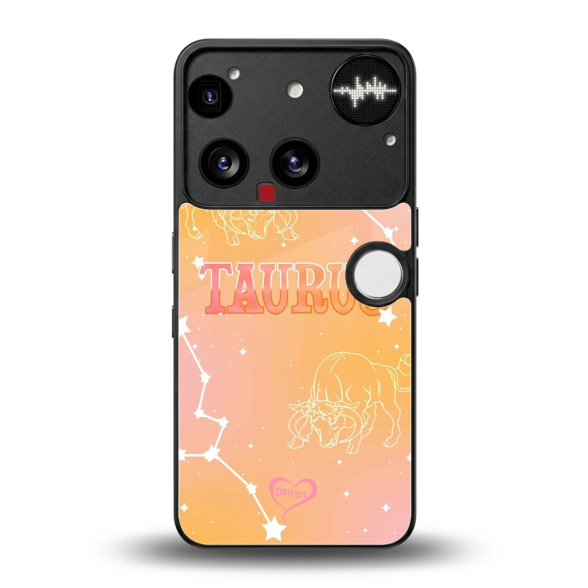 Taurus Aura back phone cover | glass case for nothing phone 3