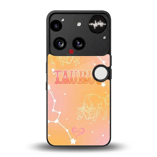 Taurus Aura back phone cover | glass case for nothing phone 3