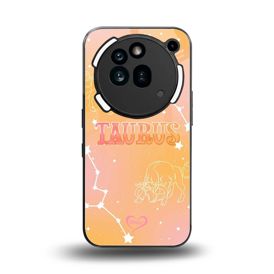 Taurus Aura back phone cover | glass case for nothing phone 3a pro
