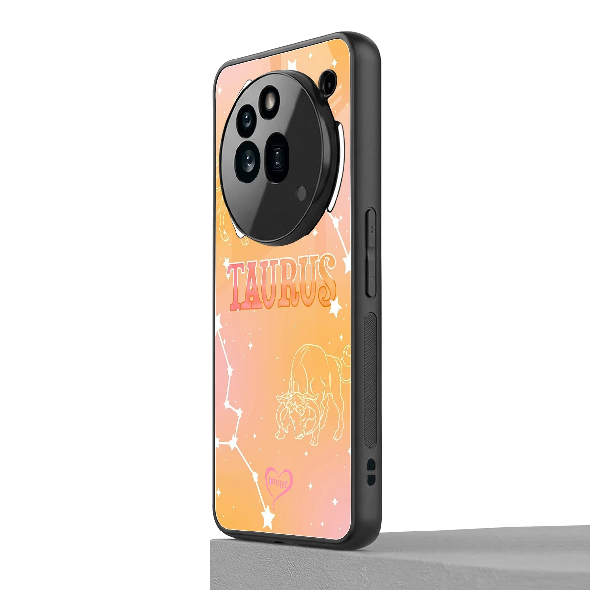 Taurus Aura nothing phone 3a pro mobile cover | shockproof glass phone case