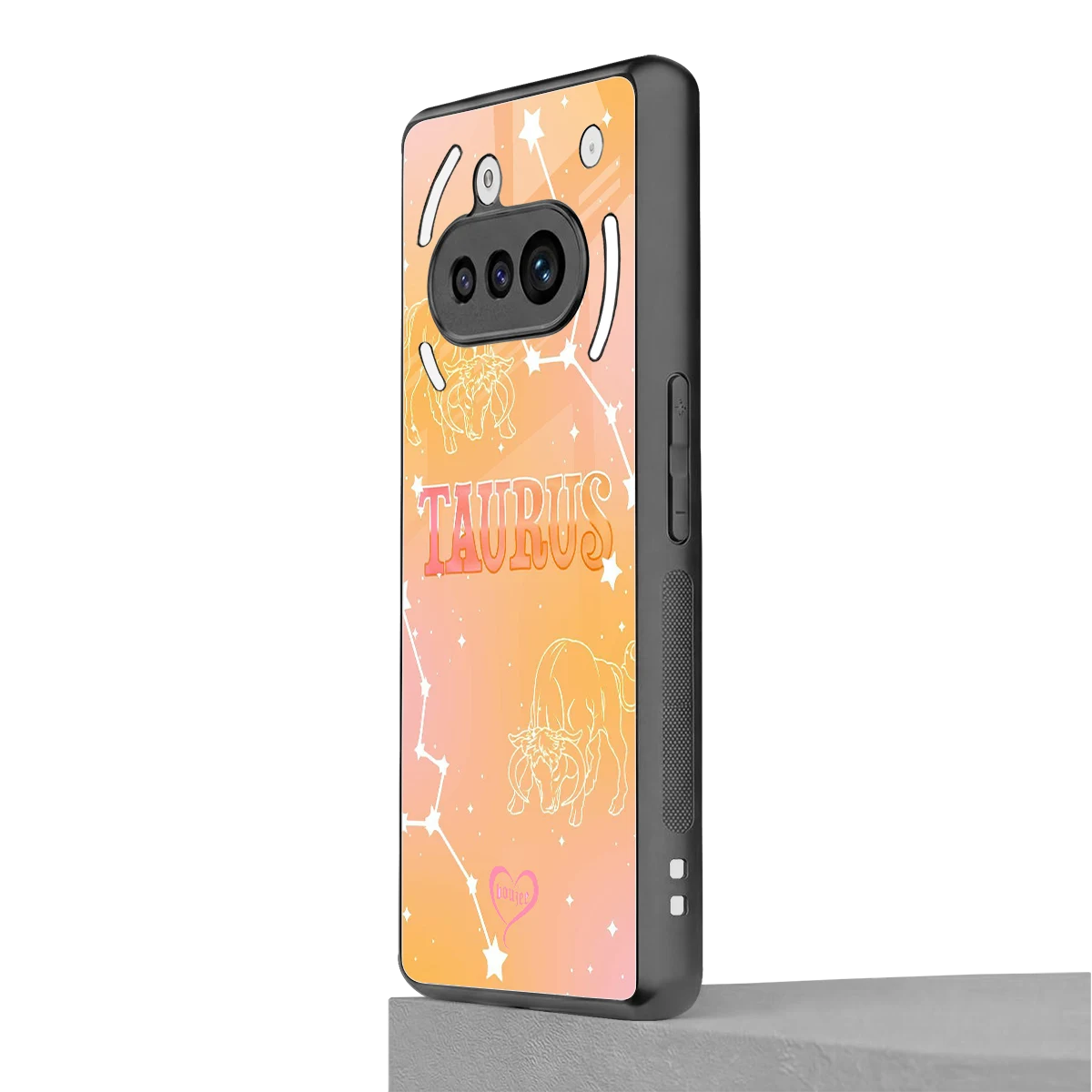 Taurus Aura nothing phone 3a mobile cover | shockproof glass phone case