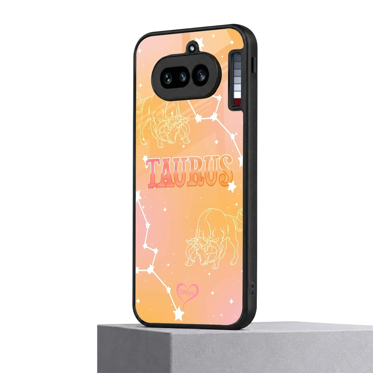 Taurus Aura nothing phone 4a mobile cover | shockproof glass phone case