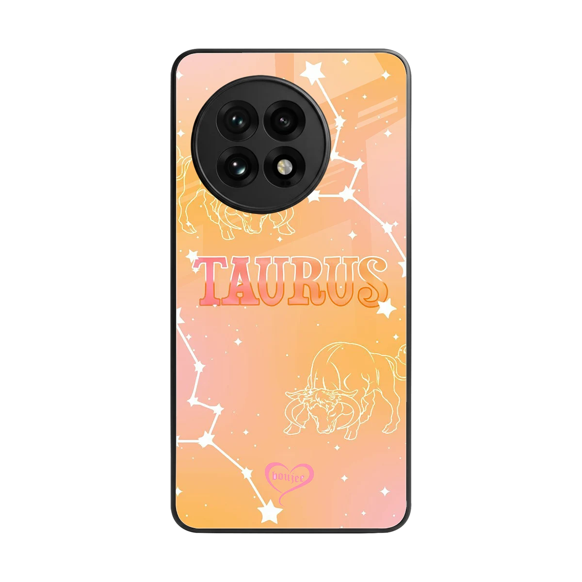 Taurus Aura back phone cover | glass case for oneplus 13r