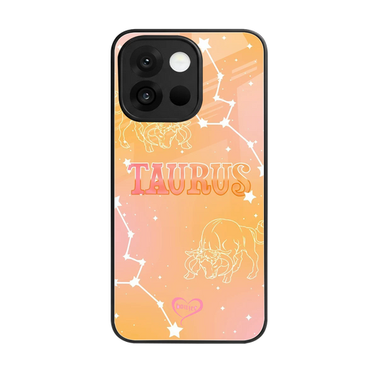 Taurus Aura back phone cover | glass case for oneplus 13s