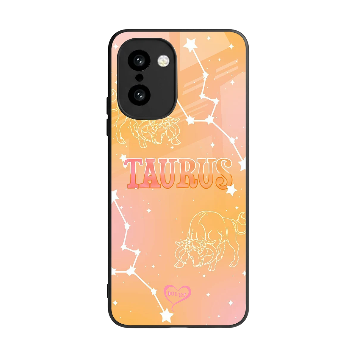 Taurus Aura back phone cover | glass case for oneplus 15r
