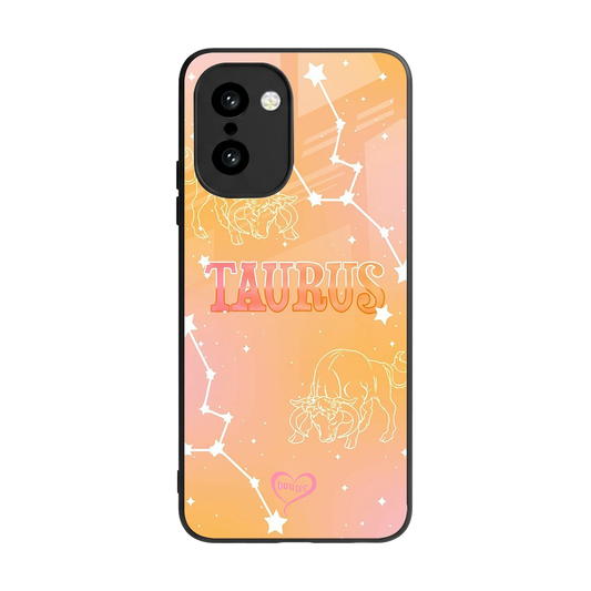 Taurus Aura back phone cover | glass case for oneplus 15r