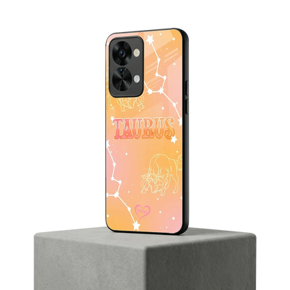 Taurus Aura oneplus nord 2t mobile cover | shockproof glass phone case