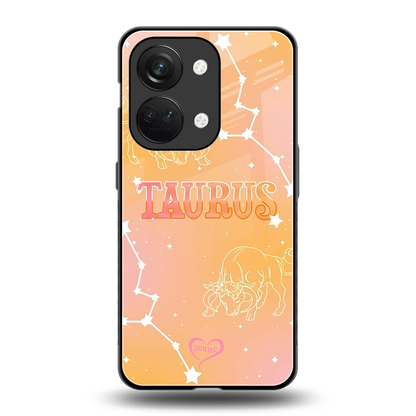 Taurus Aura back phone cover | glass case for oneplus nord 3