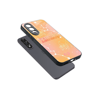 Taurus Aura sleek oneplus nord 5 cover with tempered glass back and TPU edges