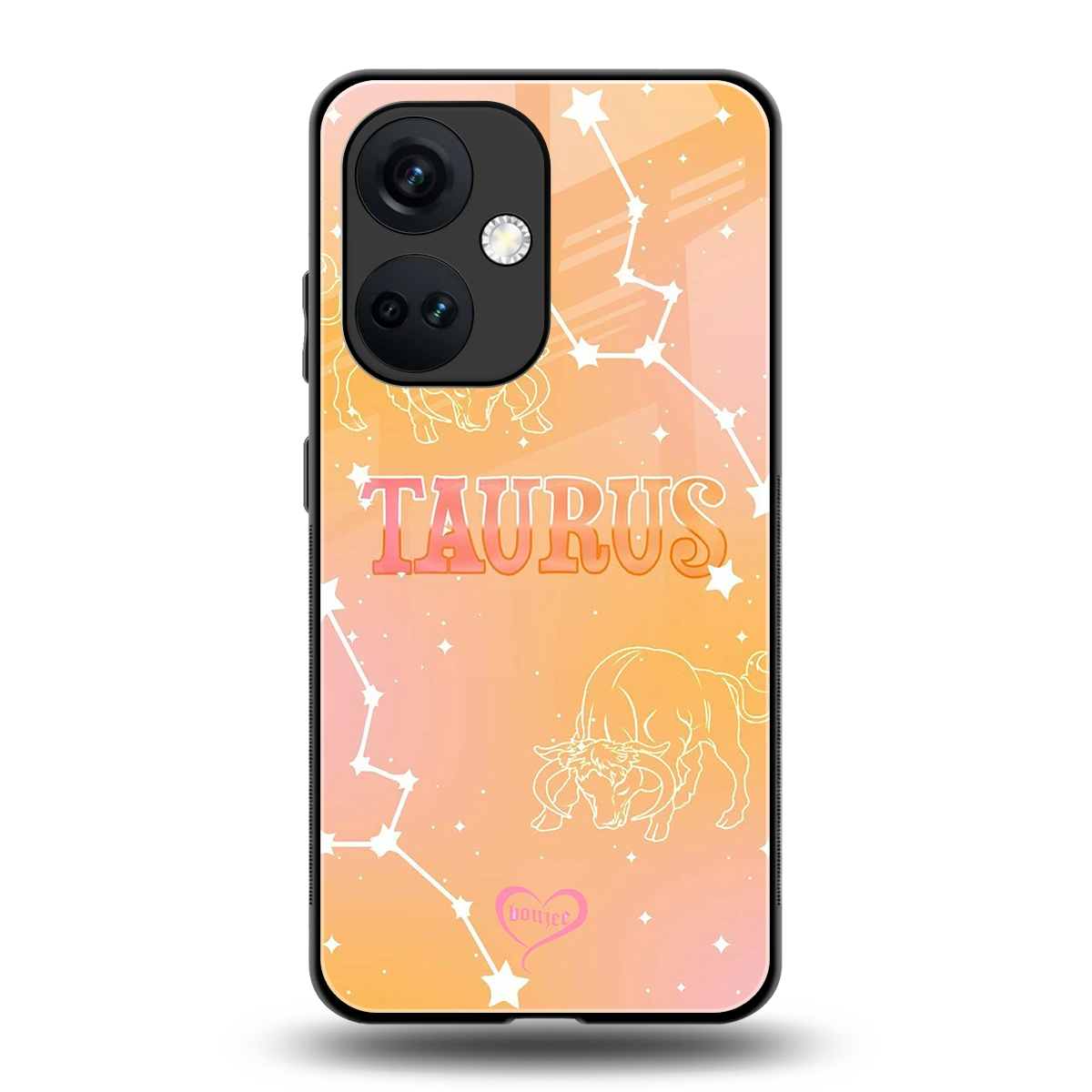 Taurus Aura back phone cover | glass case for oneplus nord ce 3