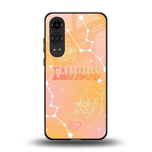 Taurus Aura back phone cover | glass case for oneplus nord ce 4 lite