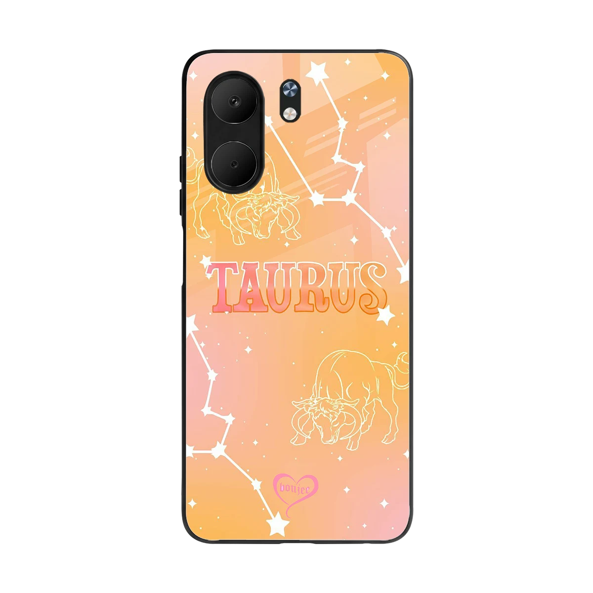 Taurus Aura back phone cover | glass case for oppo a5x 5g