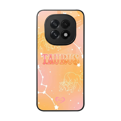 Taurus Aura back phone cover | glass case for oppo f29 5g