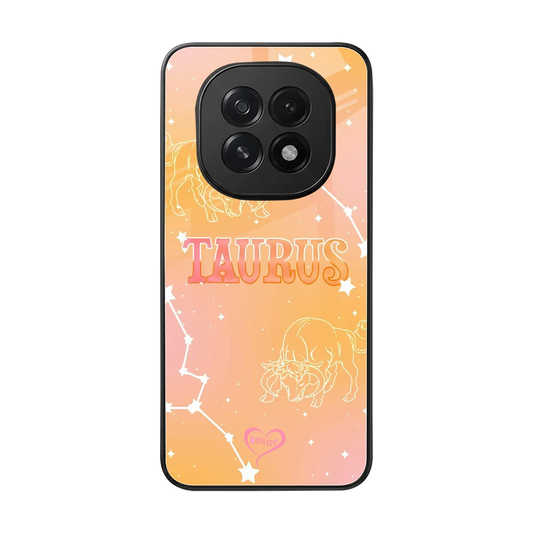 Taurus Aura back phone cover | glass case for oppo f29 5g