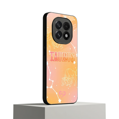 Taurus Aura oppo f29 5g mobile cover | shockproof glass phone case